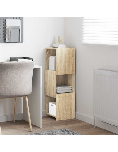 Mobile angolare Rovere Sonoma 30,5x30x95cm Legno multistrato