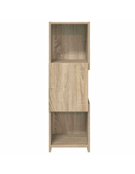 Mobile angolare Rovere Sonoma 30,5x30x95cm Legno multistrato