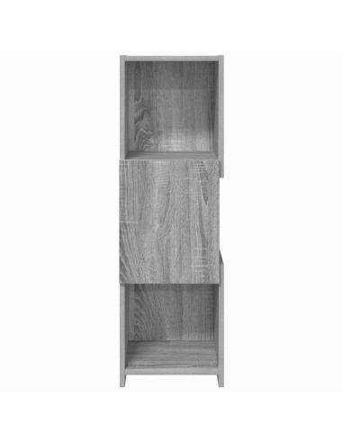 Mobile angolare Grigio Sonoma 30,5x30x95cm Legno multistrato