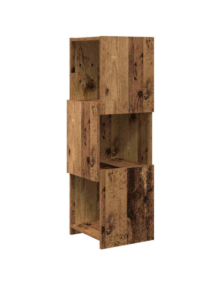 Mobile angolare Legno vecchio 30,5x30x95cm Legno multistrato