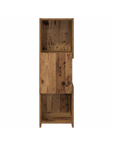 Mobile angolare Legno vecchio 30,5x30x95cm Legno multistrato