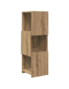 Mobile angolare Rovere artigianale 30,5x30x95cm 2