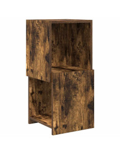Mobile angolare Rovere fumé 30,5x30x65cm Legno multistrato 2