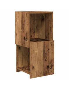 Mobile angolare Legno vecchio 30,5x30x65cm Legno multistrato 2
