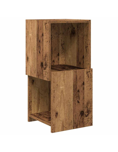 Mobile angolare Legno vecchio 30,5x30x65cm Legno multistrato