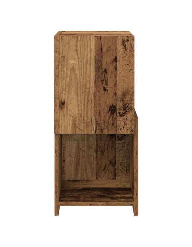 Mobile angolare Legno vecchio 30,5x30x65cm Legno multistrato