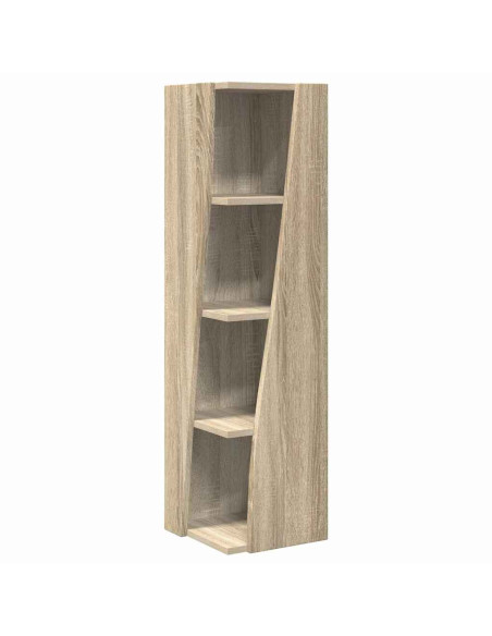 Mobile angolare Rovere Sonoma 27,5x27x102cm Legno multistrato