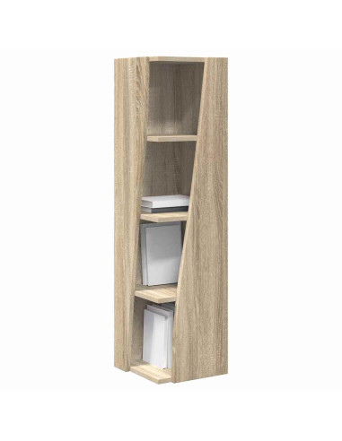 Mobile angolare Rovere Sonoma 27,5x27x102cm Legno multistrato