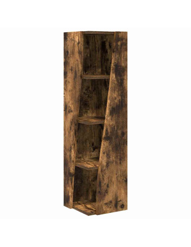 Mobile angolare Rovere fumé 27,5x27x102cm Legno multistrato