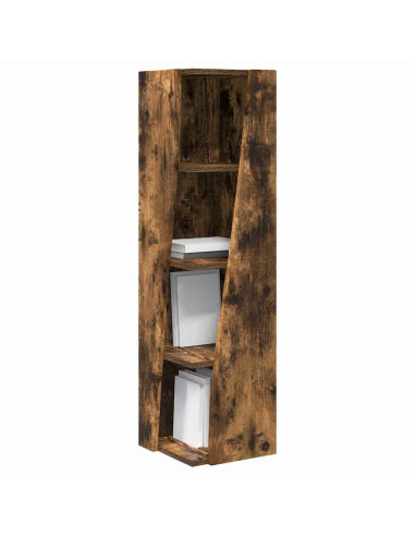 Mobile angolare Rovere fumé 27,5x27x102cm Legno multistrato
