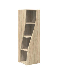 Mobile angolare Rovere Sonoma 32x32x102cm Legno multistrato 2