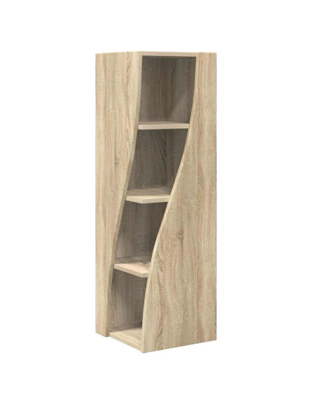 Mobile angolare Rovere Sonoma 32x32x102cm Legno multistrato