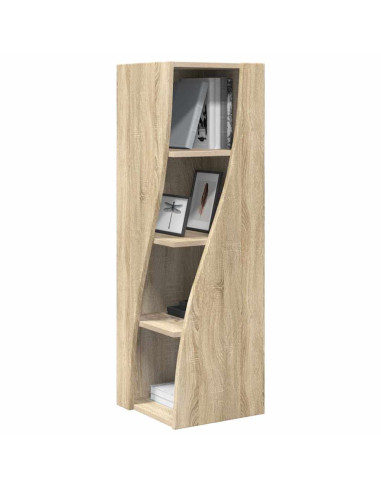 Mobile angolare Rovere Sonoma 32x32x102cm Legno multistrato