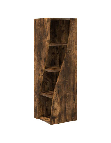 Mobile angolare Rovere fumé 32x32x102cm Legno multistrato