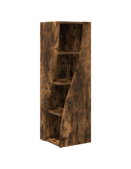 Mobile angolare Rovere fumé 32x32x102cm Legno multistrato