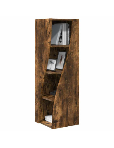 Mobile angolare Rovere fumé 32x32x102cm Legno multistrato