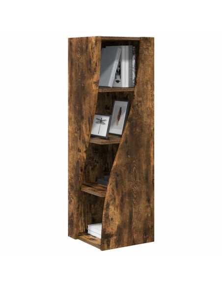 Mobile angolare Rovere fumé 32x32x102cm Legno multistrato