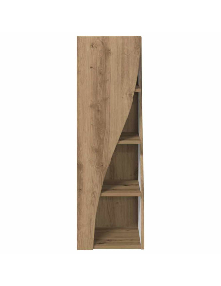 Mobile angolare Rovere artigianale 32x32x102cm