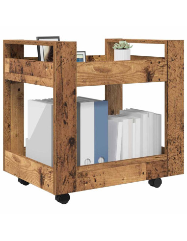 Carrello da Scrivania Legno vecchio 60 x 45 x 60 cm