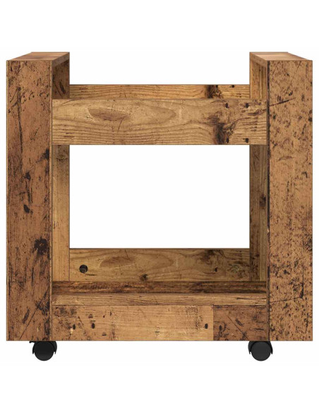 Carrello da Scrivania Legno vecchio 60 x 45 x 60 cm