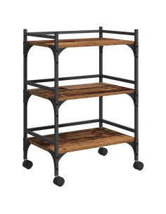Carrello da Cucina Legno vecchio 50 x 35 x 75.5 cm 2