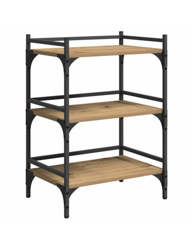 Carrello da Cucina Rovere artigianale 50 x 35 x 75.5 cm