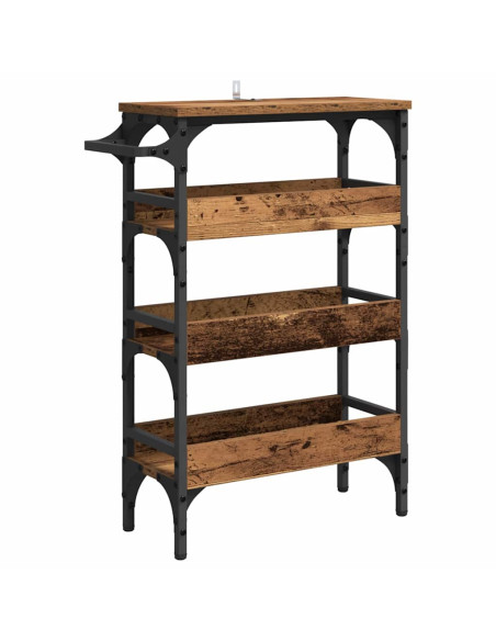 Carrello da Cucina Legno vecchio 53 x 20 x 76 cm