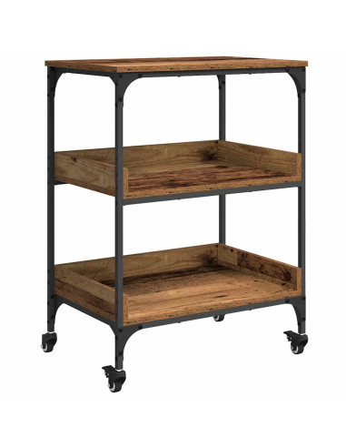 Carrello da Cucina Legno vecchio 60 x 41 x 80.5 cm