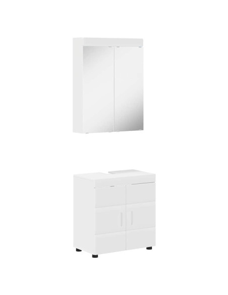 Set di mobili per il bagno TULUM Bianco Legno multistrato