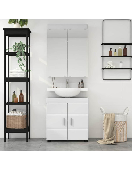 Set di mobili per il bagno TULUM Bianco Legno multistrato