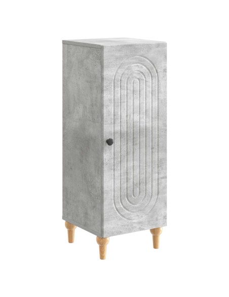 Credenza Grigio Cemento 33 x 34,5 x 90 cm Legno ingegnerizzato