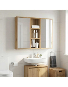 Armadio da bagno a muro Rovere Artigianale 20 x 10 x 60,5 cm
