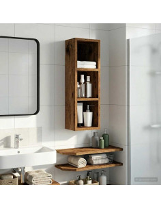 Armadio da bagno a muro Legno vecchio 20 x 16 x 62,5 cm