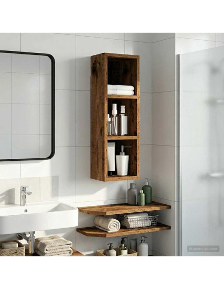 Armadio da bagno a muro Legno vecchio 20 x 16 x 62,5 cm