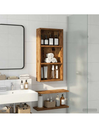 Armadio da bagno a muro Legno vecchio 30 x 10 x 60,5 cm