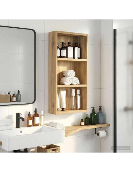 Armadio da bagno a muro Rovere Artigianale 30 x 10 x 60,5 cm
