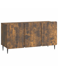 Mobile TV Rovere Fumo 99 x 34,5 x 52 cm Legno ingegnerizzato