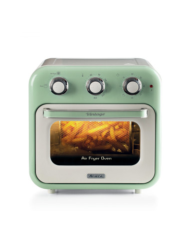 FRIGGITRICE AD ARIA + FORNO 16LITRI SERIE VINTAGE VERDE