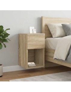 Armadietto per letto Rovere Sonoma 29 x 31,5 x 49 cm