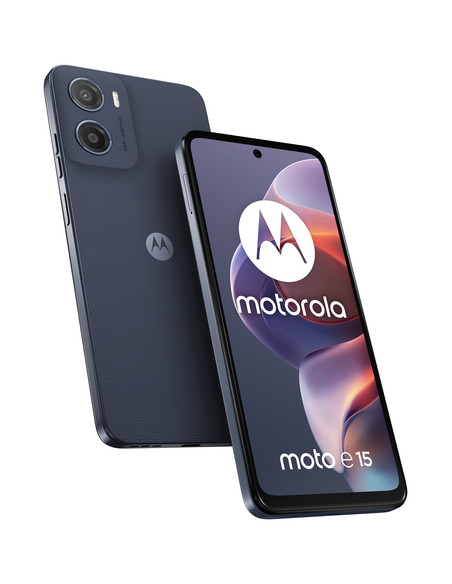 Motorola moto e15 16,9 cm (6.67") Doppia SIM Android 14 Go edition 4G USB tipo-C 2 GB 64 GB 5200 mAh Blu