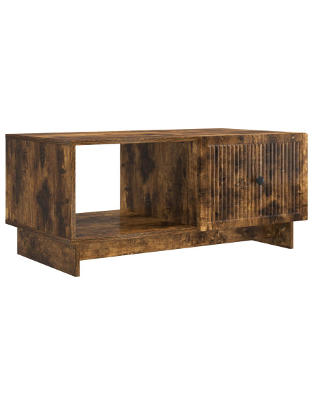 Tavolino da salotto Rovere Fumo 90 x 50 x 40 cm