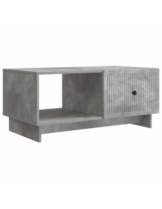 Tavolino da salotto Grigio Cemento 90 x 50 x 40 cm