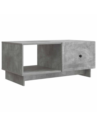 Tavolino da salotto Grigio Cemento 90 x 50 x 40 cm