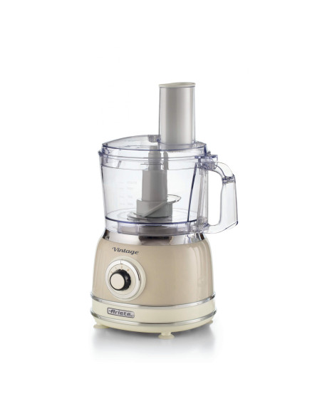 ROBOT DA CUCINA 1000W 2 VELOCITA SERIE VINTAGE 2,1 LITRI BEIGE