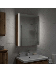 Mobiletto per specchio da bagno Legno vecchio