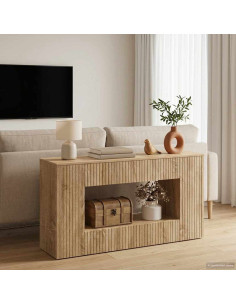Tavolo consolle Rigato Rovere Sonoma 101 x 29 x 74 cm