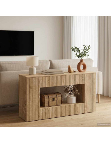 Tavolo consolle Rigato Rovere Sonoma 101 x 29 x 74 cm