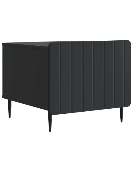 Tavolino da salotto Nero 49 x 50 x 42 cm Legno ingegnerizzato