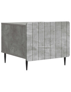 Tavolino da salotto con cassetto Grigio Cemento 49 x 50 x 42 cm