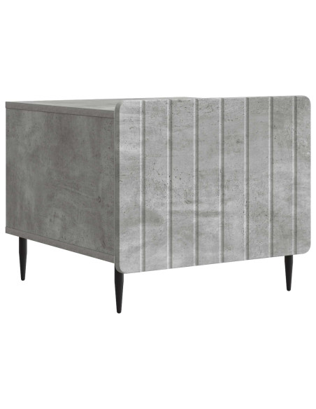 Tavolino da salotto con cassetto Grigio Cemento 49 x 50 x 42 cm
